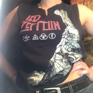Vintage Led Zeppelin cut T